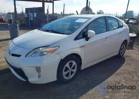 2012 Toyota Prius Two из США, поврежденный, VIN JTDKN3DU4C5494024